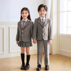 Boys' 2-Piece Formal Tuxedo Suit Set, Includes Jacket & Dress Pants, Satin Trim Detailing & Functional Pockets