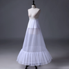 A-Line Wedding Petticoat Skirt Crinoline 1hoop Underskirt Half Slips Floor Length Bridal Petticoats for Women