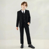 Boy Suits 5 Pieces Slim Fit Formal Suit Set with Adjustable Waist Kids Dress Suit for Wedding Prom T016