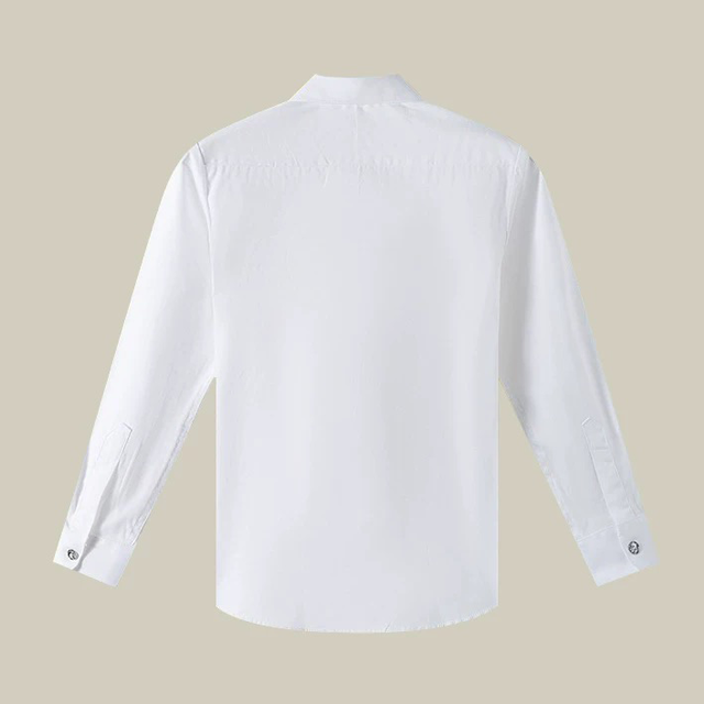 Dress Shirts Kids Pleated Tuxedo Shirt with Bow Tie for 6-14 Years Old Boys &Girls Button Down Shirt