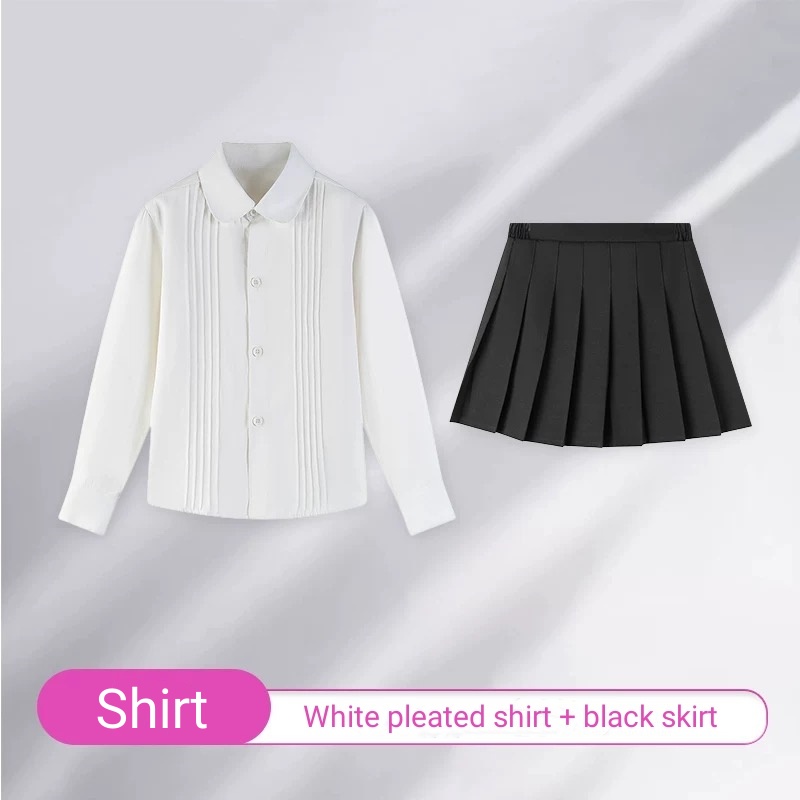 Kids Tuxedo Shirt Bow-Tie 6-14Y