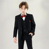 Boy Suits 5 Pieces Slim Fit Formal Suit Set with Adjustable Waist Kids Dress Suit for Wedding Prom T016