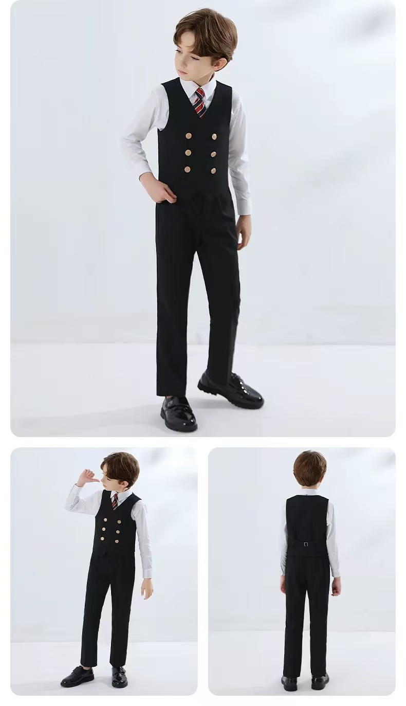 Kids 4-Piece Formal Suit Wedding